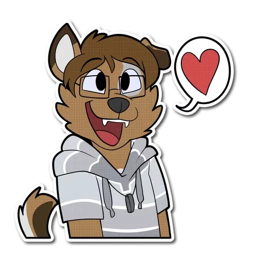 Dusty furry - Sticker 9