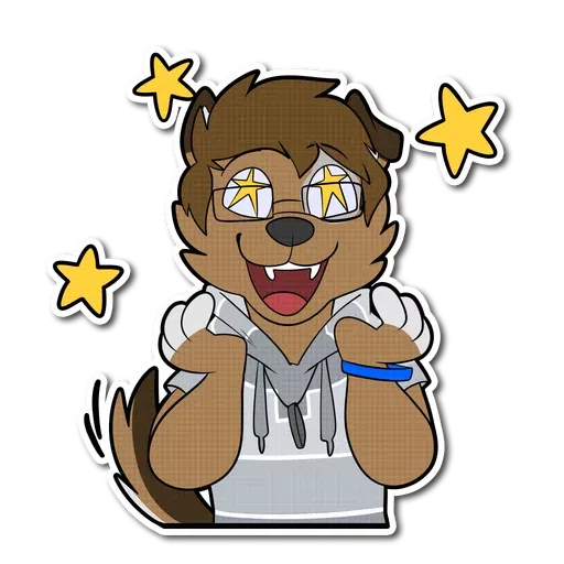 Dusty furry - Sticker 19