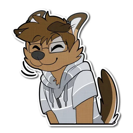 Dusty furry - Sticker 21