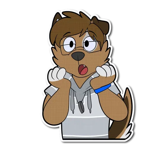 Dusty furry - Sticker 15