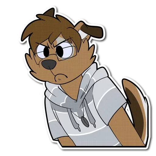 Dusty furry - Sticker 14