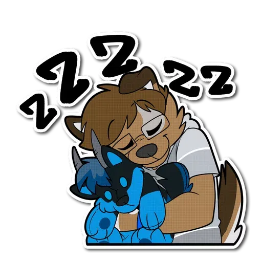 Dusty furry - Sticker 23