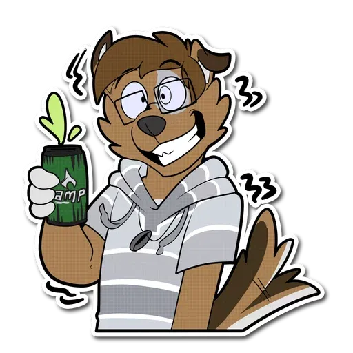 Dusty furry - Sticker 10