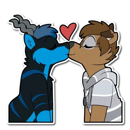 Dusty furry - Sticker 13