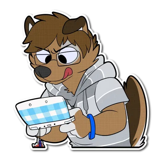 Dusty furry - Sticker 20