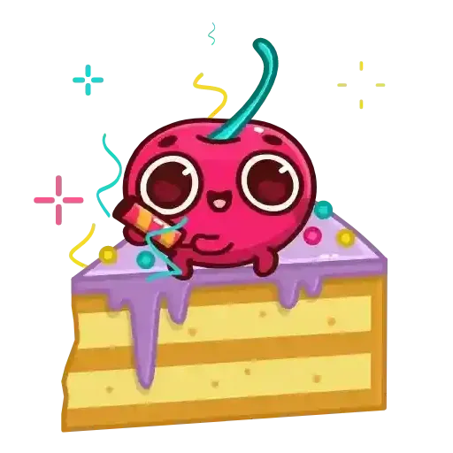 cherry - Sticker