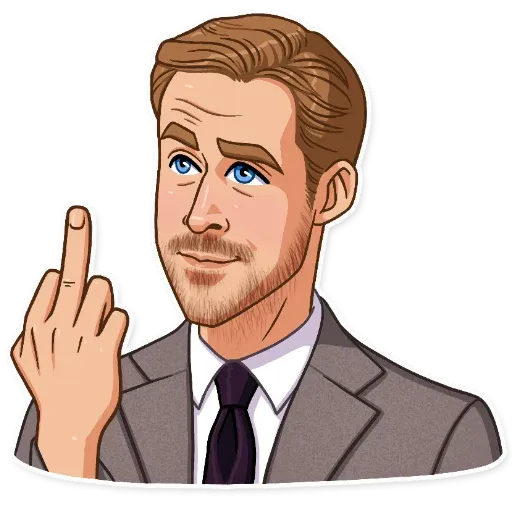 Ryan Gosling - Sticker 17