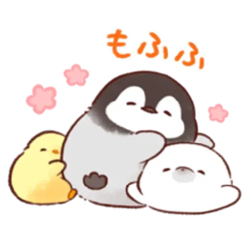 soft and cute penguin 01 - Sticker 20