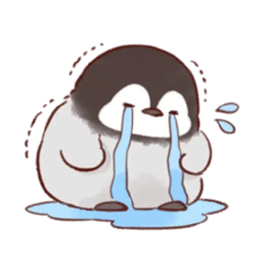 soft and cute penguin 01 - Sticker 23