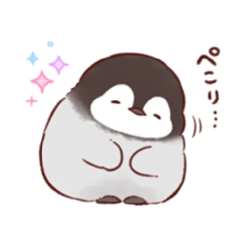soft and cute penguin 01 - Sticker 18