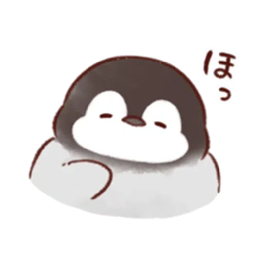 soft and cute penguin 01 - Sticker 11