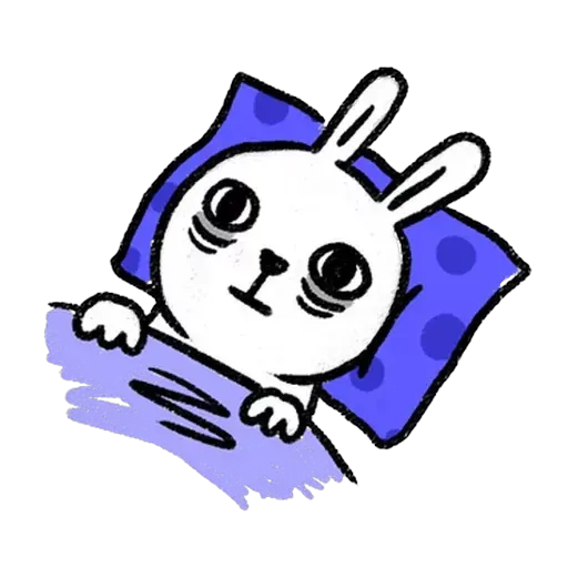 BH-懶散兔與啾先生01 - Sticker 19
