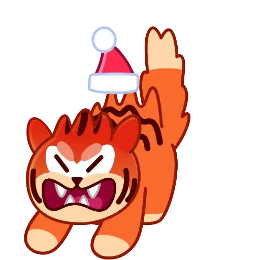 New Year Tiger - Sticker 9