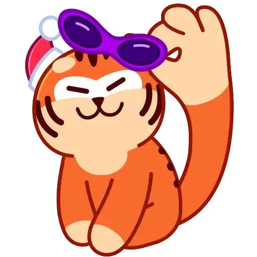 New Year Tiger - Sticker 15