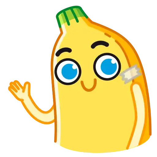 Banana - Sticker