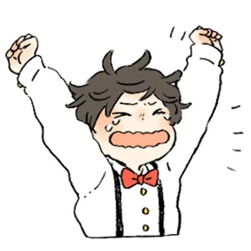 Bed hair boy - Sticker 15