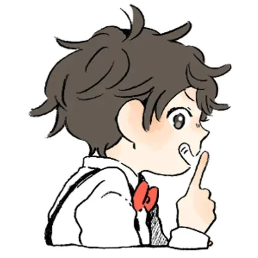 Bed hair boy - Sticker 16