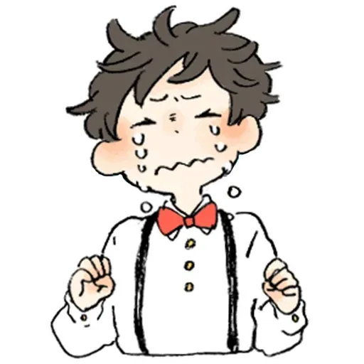 Bed hair boy - Sticker 30