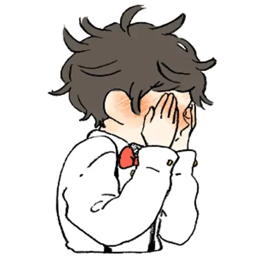 Bed hair boy - Sticker 18