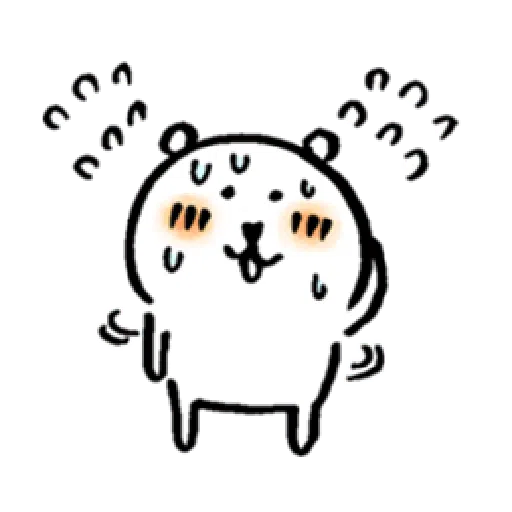 自我吐槽的白熊 亂來填充包7 (甜蜜2) - Sticker 27