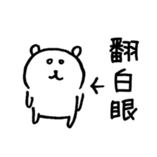 自我吐糟的白熊3 - Sticker 28