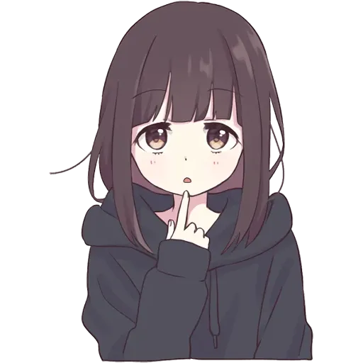Chica anime 2 - Sticker 9