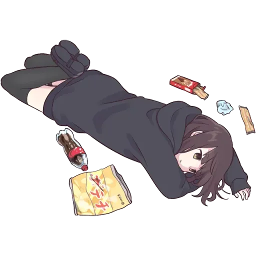 Chica anime 2 - Sticker 22
