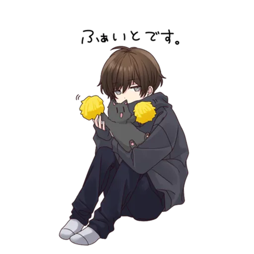 Menhera-kun_big - Sticker