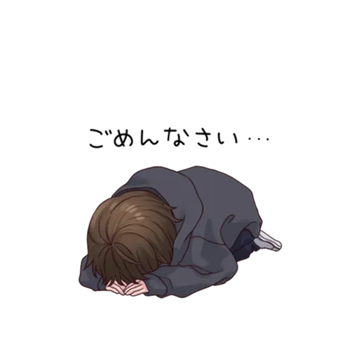 Menhera-kun_big - Sticker