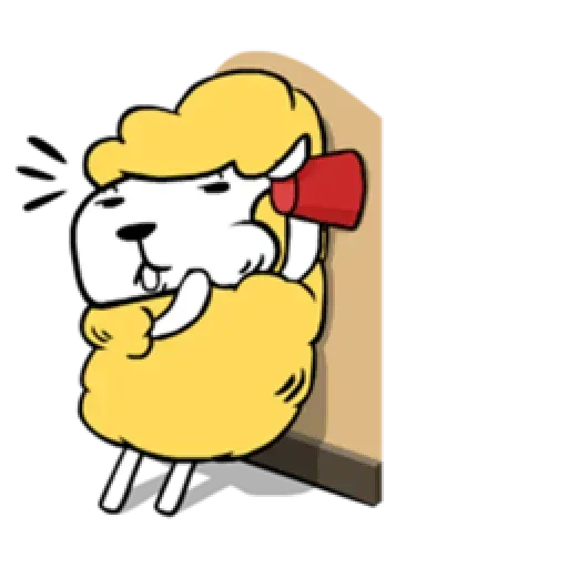EAT ALL DAY SHEEP 2 - Sticker 17