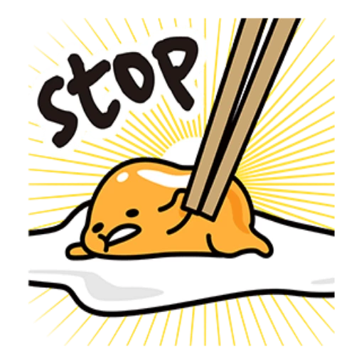 gudetama WhatsApp Stickers Stickers Cloud