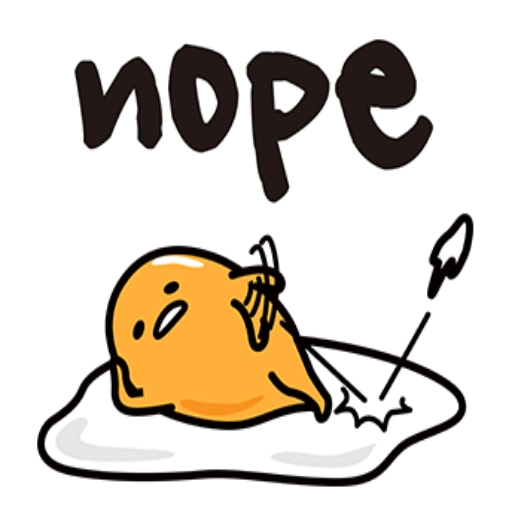 gudetama WhatsApp Stickers - Stickers Cloud