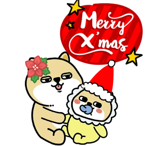 中國香港肥柴仔@聖誕快樂 - Sticker 21