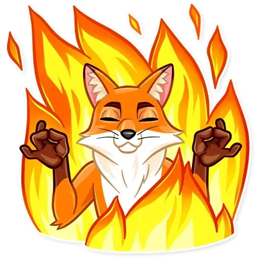 Fox - Sticker 15