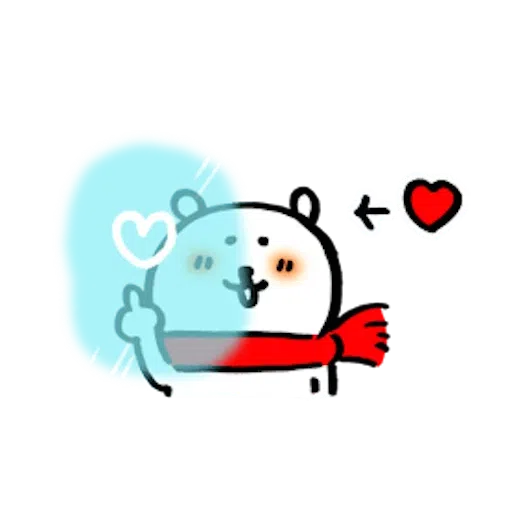 自分ツッコミくま＿ふゆ - Sticker 10