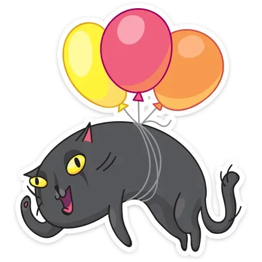 Black Kat - Sticker 30