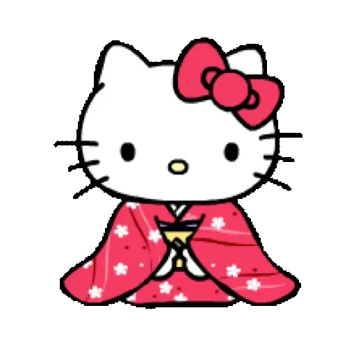 Hello Kitty New Year's Animated Emoji (新年) (1) GIF* - Sticker 11