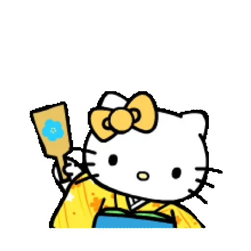 Hello Kitty New Year's Animated Emoji (新年) (1) GIF* - Sticker 20