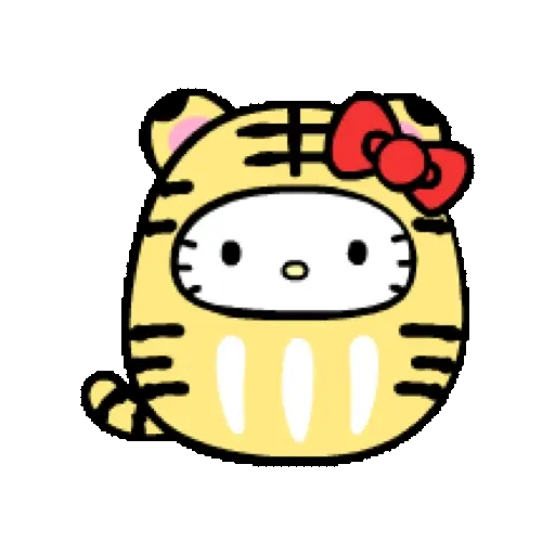 Hello Kitty New Year's Animated Emoji (新年) (1) GIF* - Sticker 17