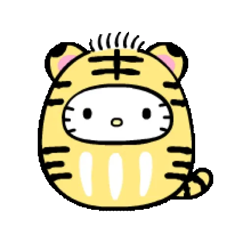 Hello Kitty New Year's Animated Emoji (新年) (1) GIF* - Sticker 18