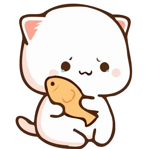 Animated cute cats - Sticker 16