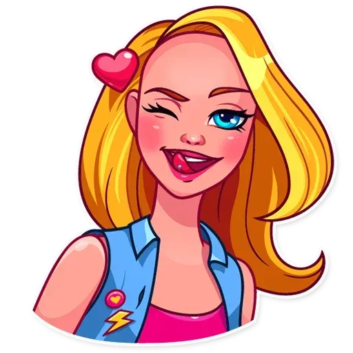 Pink Doll - Sticker 13