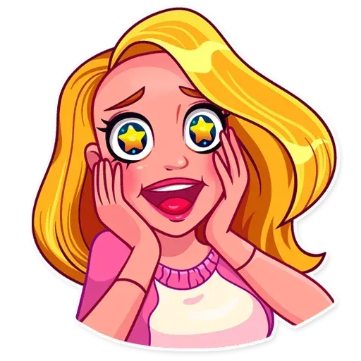 Pink Doll - Sticker 25