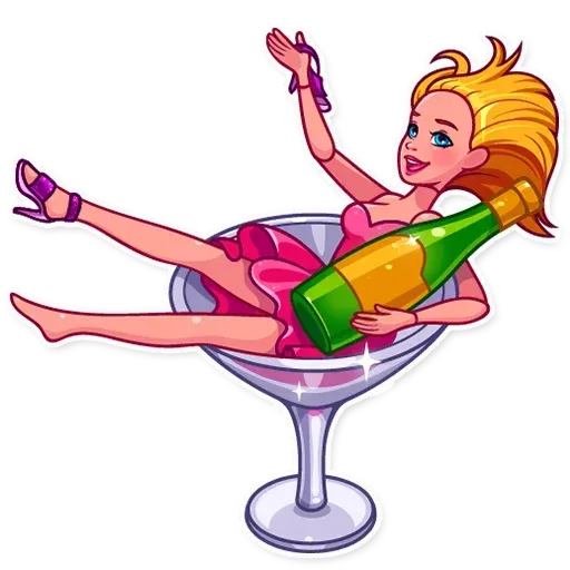 Pink Doll - Sticker 11