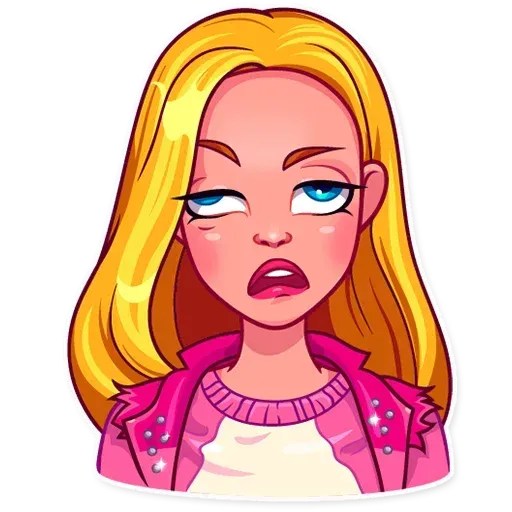 Pink Doll - Sticker 17