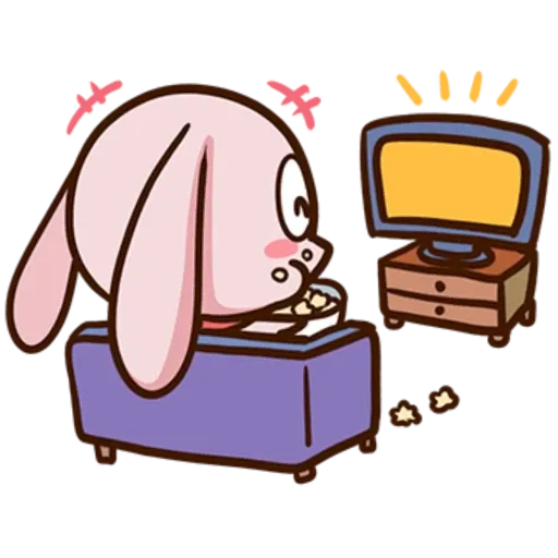 Pink Rabbit 🐇 - Sticker 23
