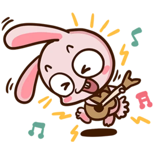 Pink Rabbit 🐇 - Sticker 17