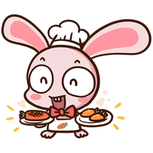 Pink Rabbit 🐇 - Sticker 30