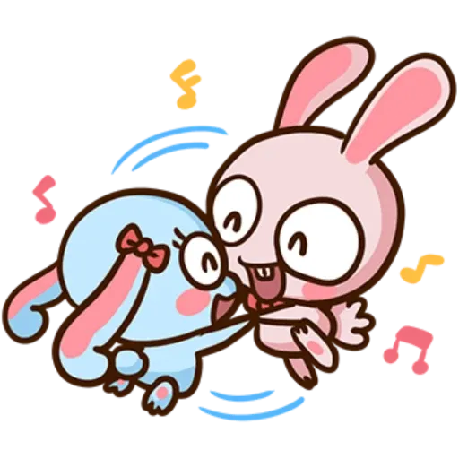 Pink Rabbit 🐇 - Sticker 10