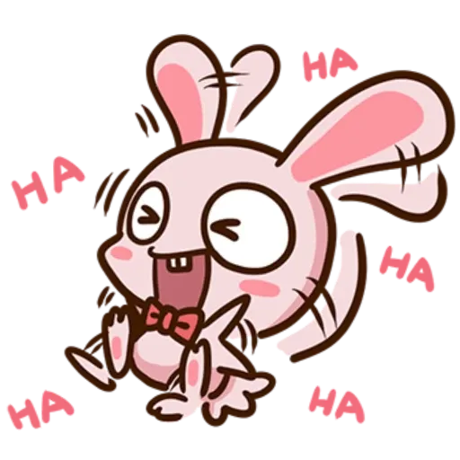 Pink Rabbit 🐇 - Sticker 24